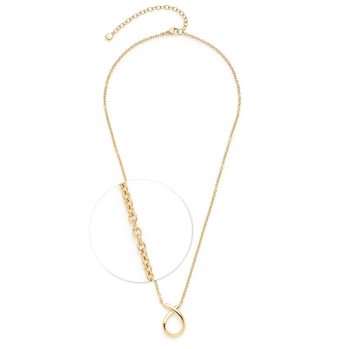Halskette ANJA 45 cm gold Clip & Mix