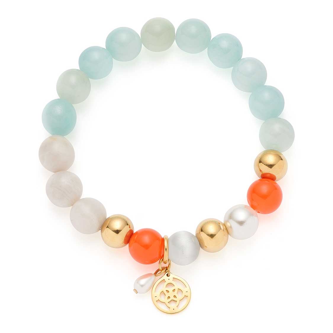Armband SOLERA gold blau