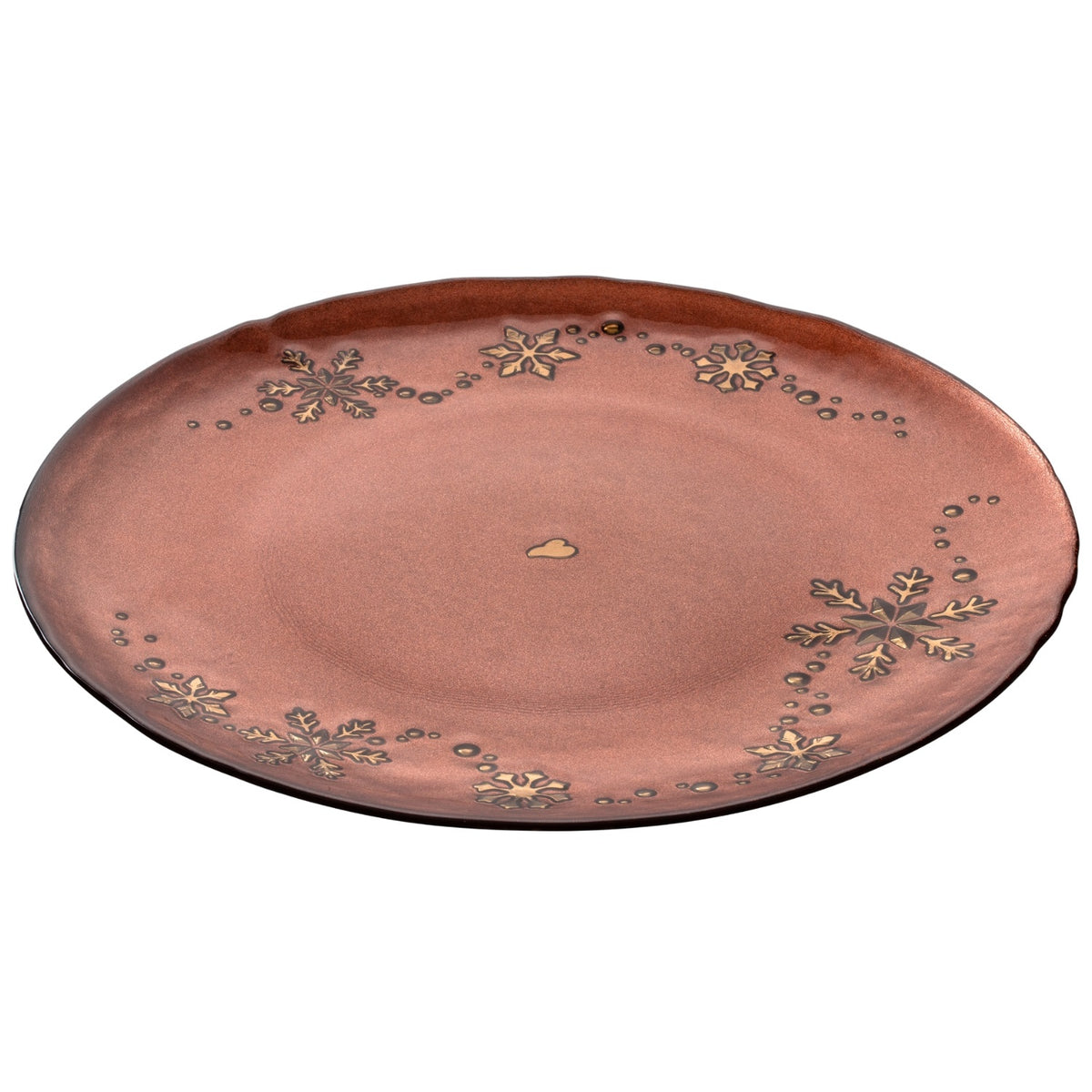 Teller 27cm rot AUTENTICO