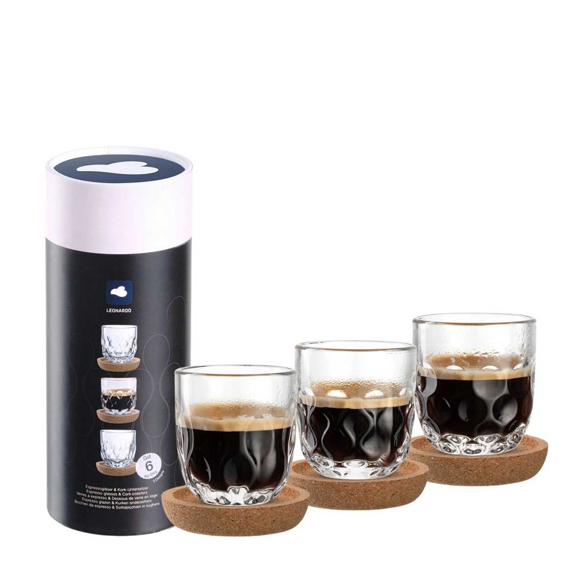Espressoset GOCCE 6-teilig