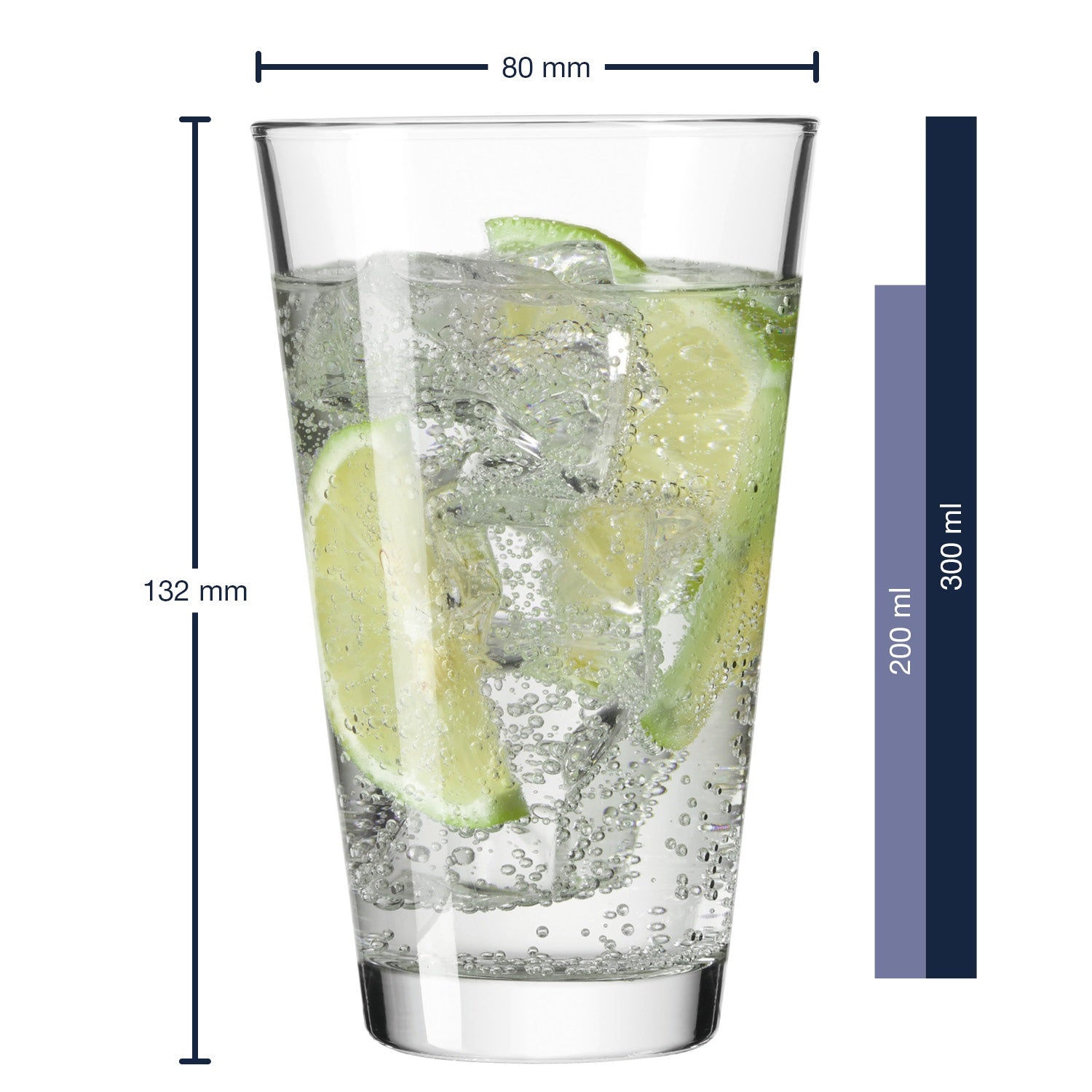 Trinkglas CIAO 300 ml 6er-Set
