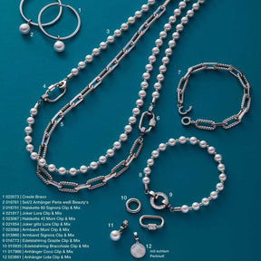 Edelstahlring BRACCHIALE Clip & Mix