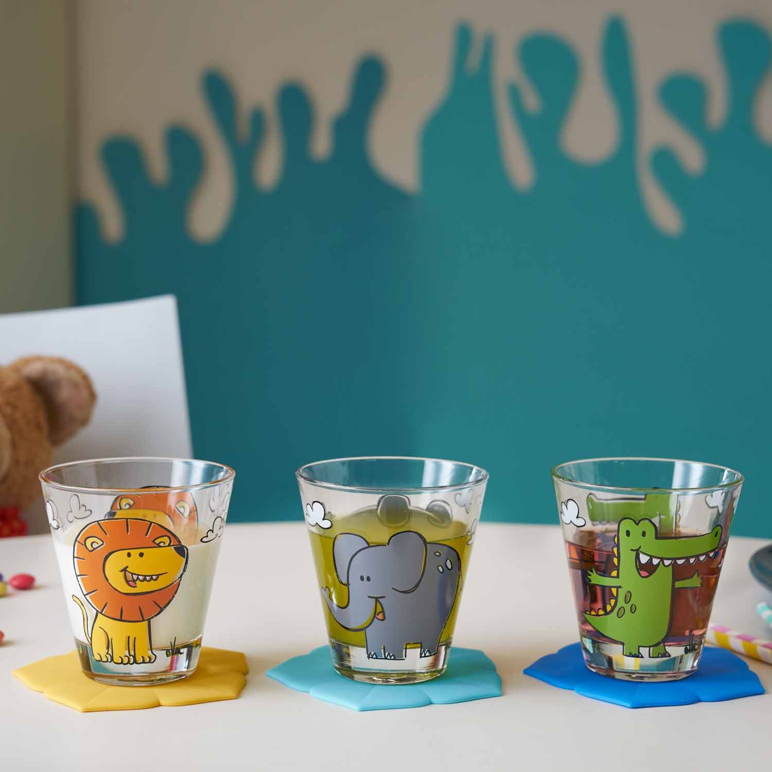 Trinkglas BAMBINI 215 ml Löwe 6er-Set