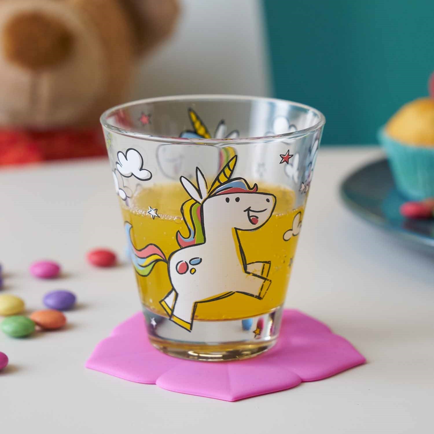 Kinderbecher BAMBINI 215 ml Einhorn 6er-Set