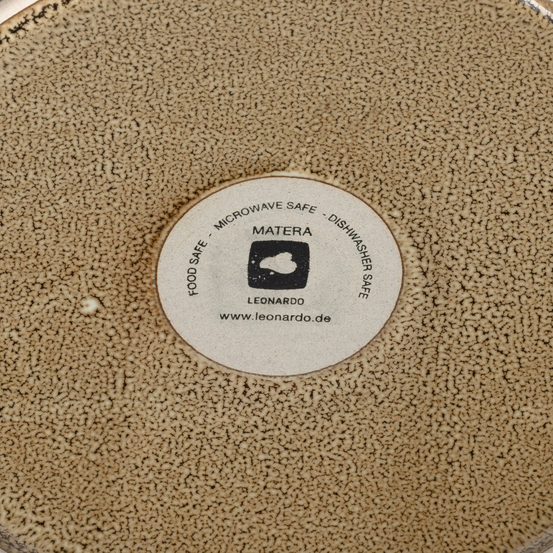 Keramikteller MATERA 27 cm beige 6er-Set