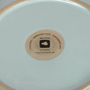 Keramikteller MATERA 21 cm blau tief 6er-Set