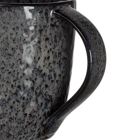 Keramiktasse MATERA 430 ml anthrazit 6er-Set