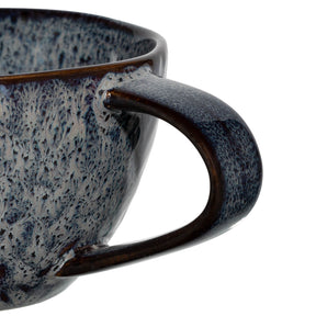 Keramiktasse MATERA 290 ml anthrazit 4er-Set