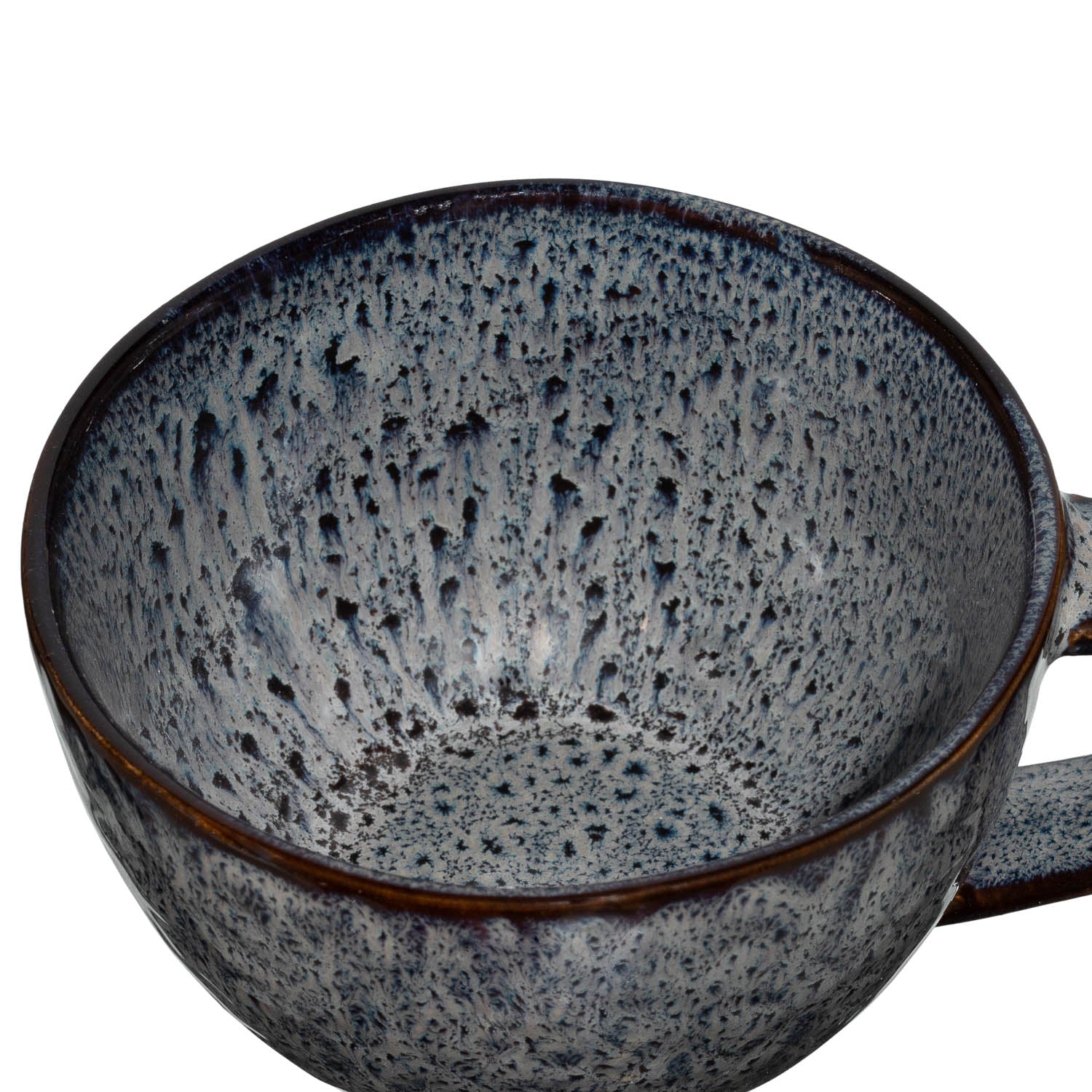 Keramiktasse MATERA 290 ml anthrazit 4er-Set