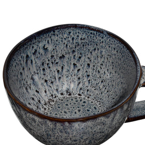 Keramiktasse MATERA 290 ml anthrazit 4er-Set