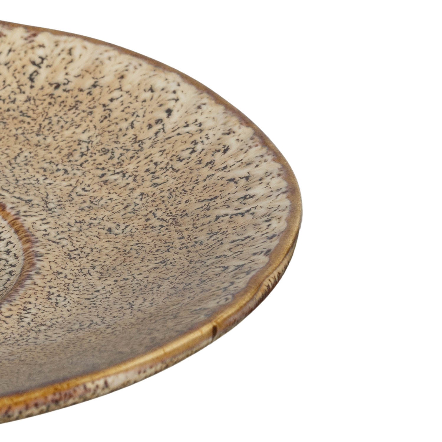 Keramikuntertasse MATERA 15 cm beige 4er-Set