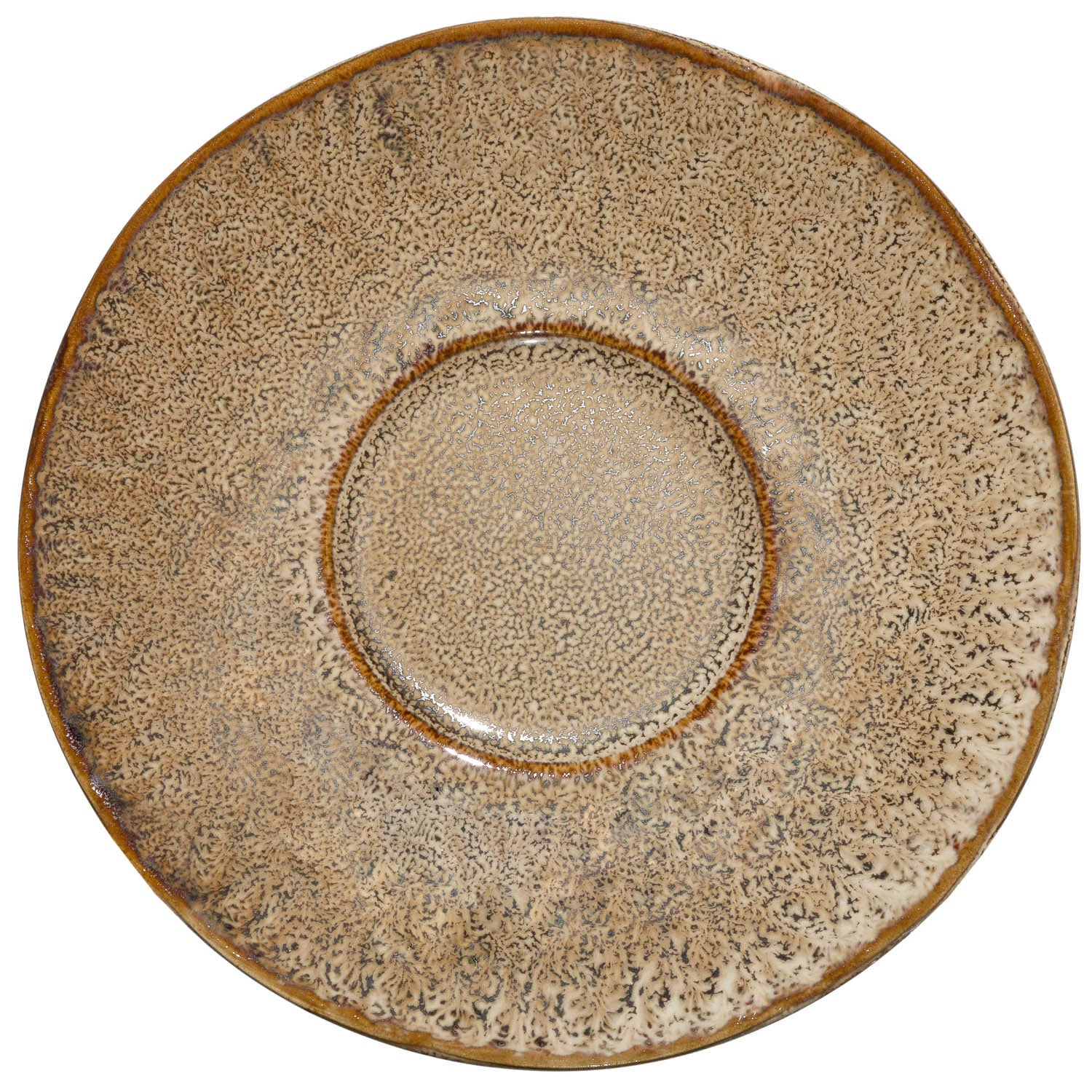 Keramikuntertasse MATERA 15 cm beige 4er-Set