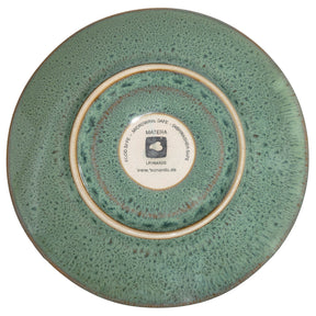 Keramikuntertasse MATERA 15 cm grün 4er-Set