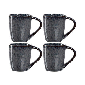 Espressotasse MATERA 90 ml anthrazit 4er-Set