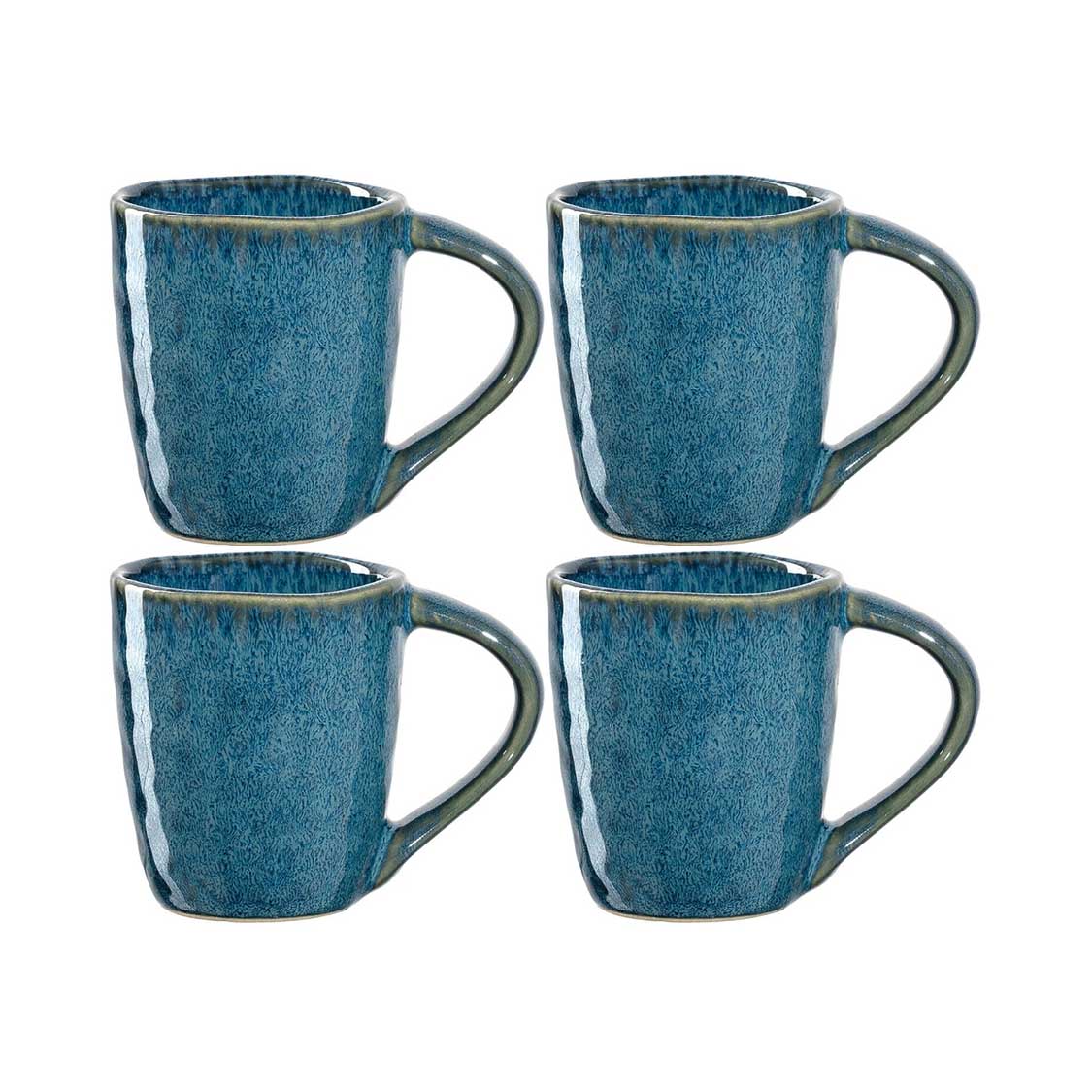 Espressotasse MATERA 90 ml blau 4er-Set