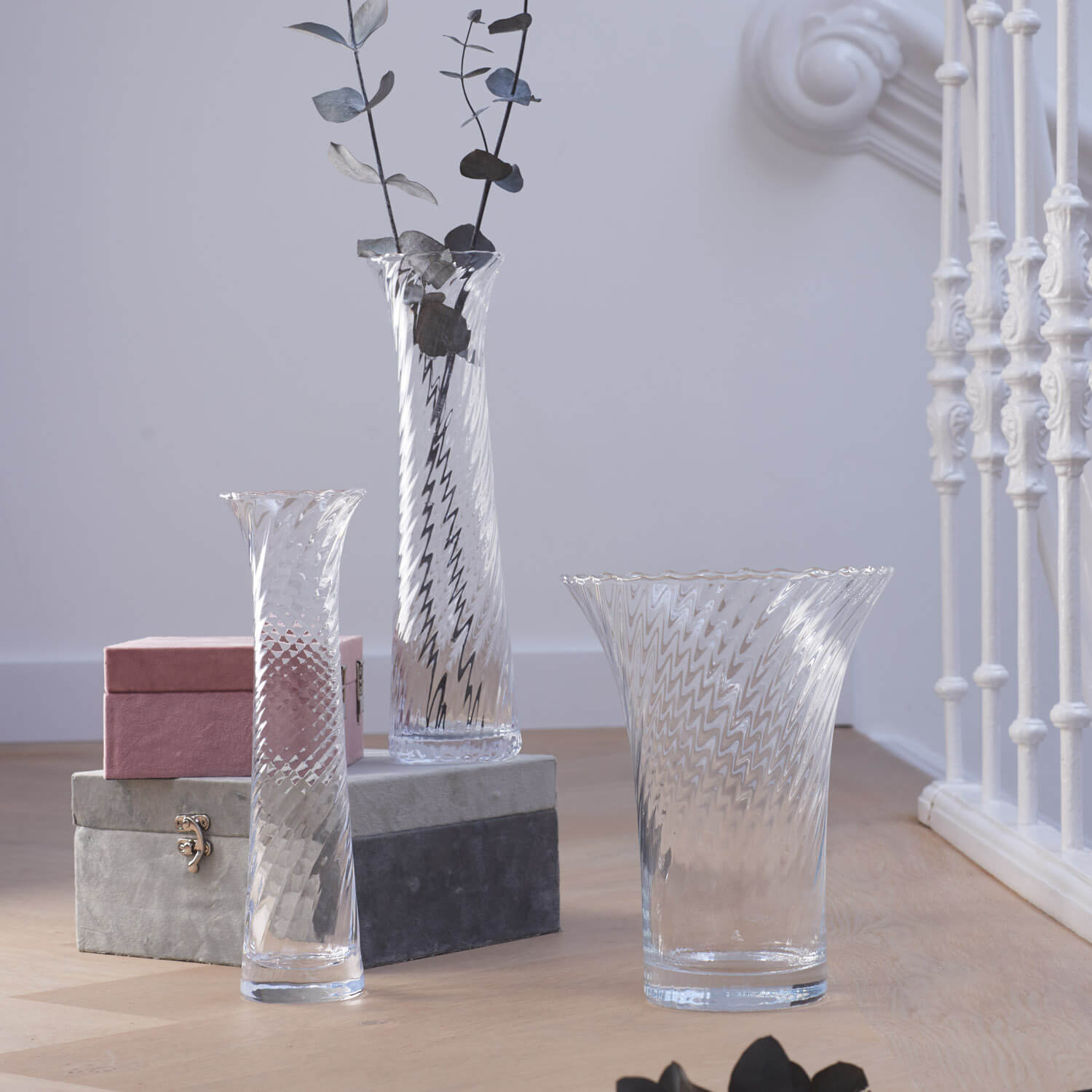 Solifleurvase RAVENNA optisch 27 cm