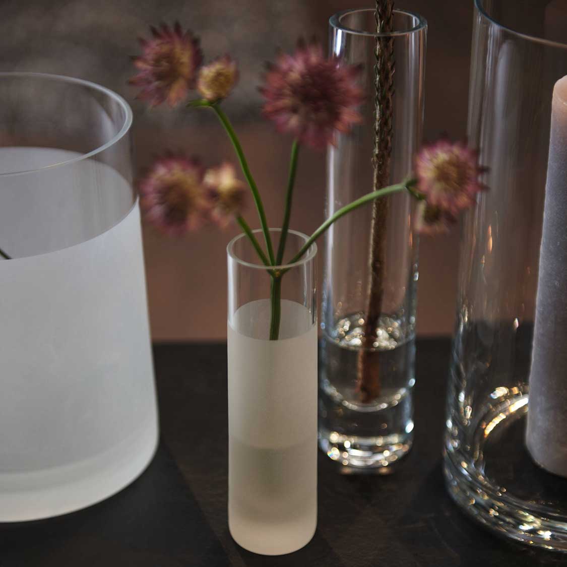 Solifleurvase NOVARA 16 cm satiniert