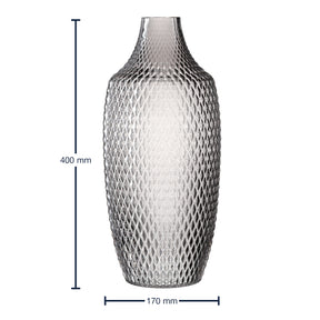Vase POESIA 40 cm grau