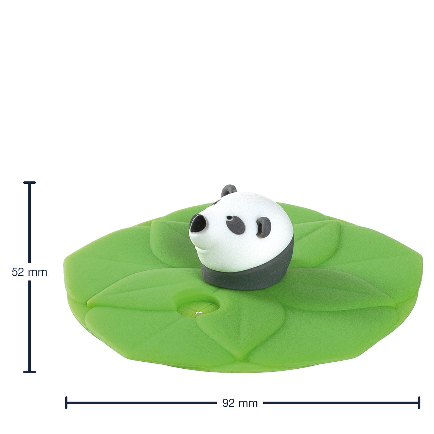 Deckel BAMBINI 9 cm grün Panda