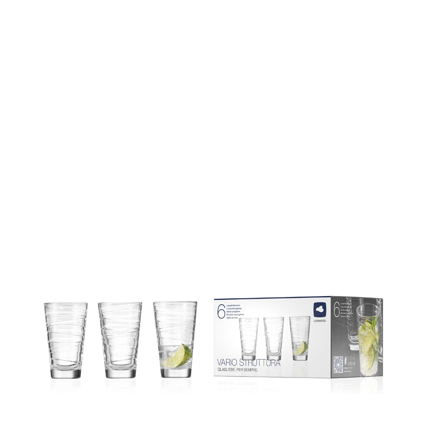 Trinkglas VARIO 280 ml 6er-Set