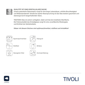 Rotweinglas TIVOLI 700 ml 6er-Set