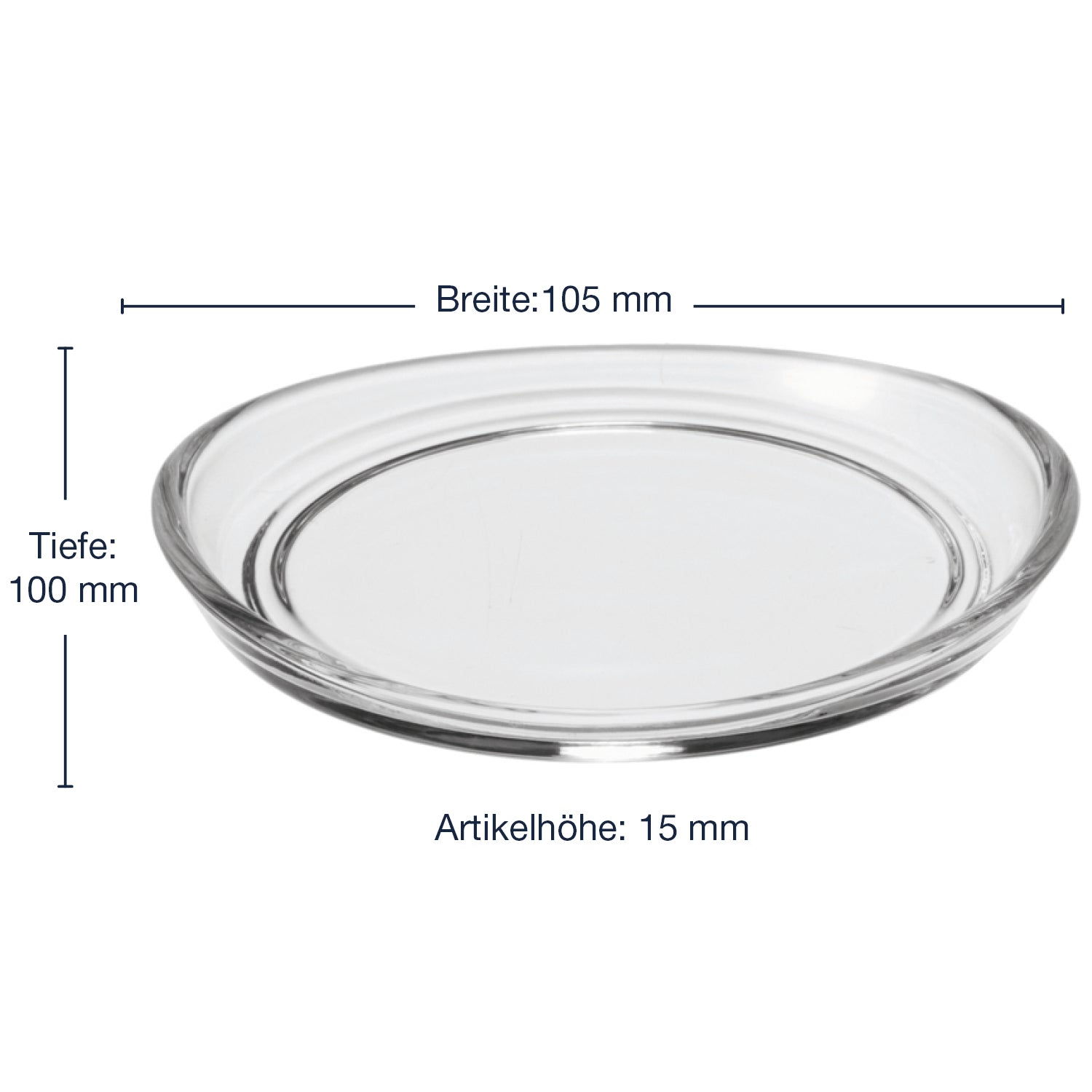Untersetzer LOOP 11 cm 6er-Set