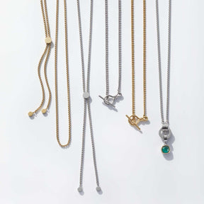 Halskette LIV 90 cm gold Clip & Mix