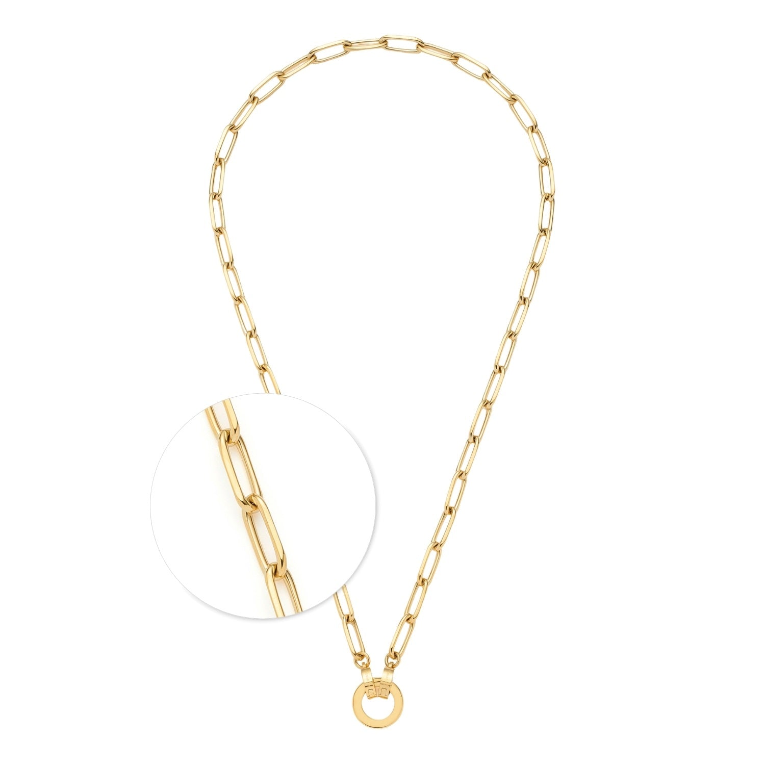 Halskette 45cm gold ESTRELLA Clip & Mix