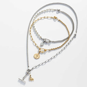Armband gold ESTRELLA Clip & Mix