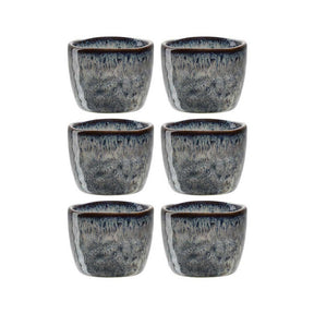 Eierbecher MATERA anthrazit 6er-Set