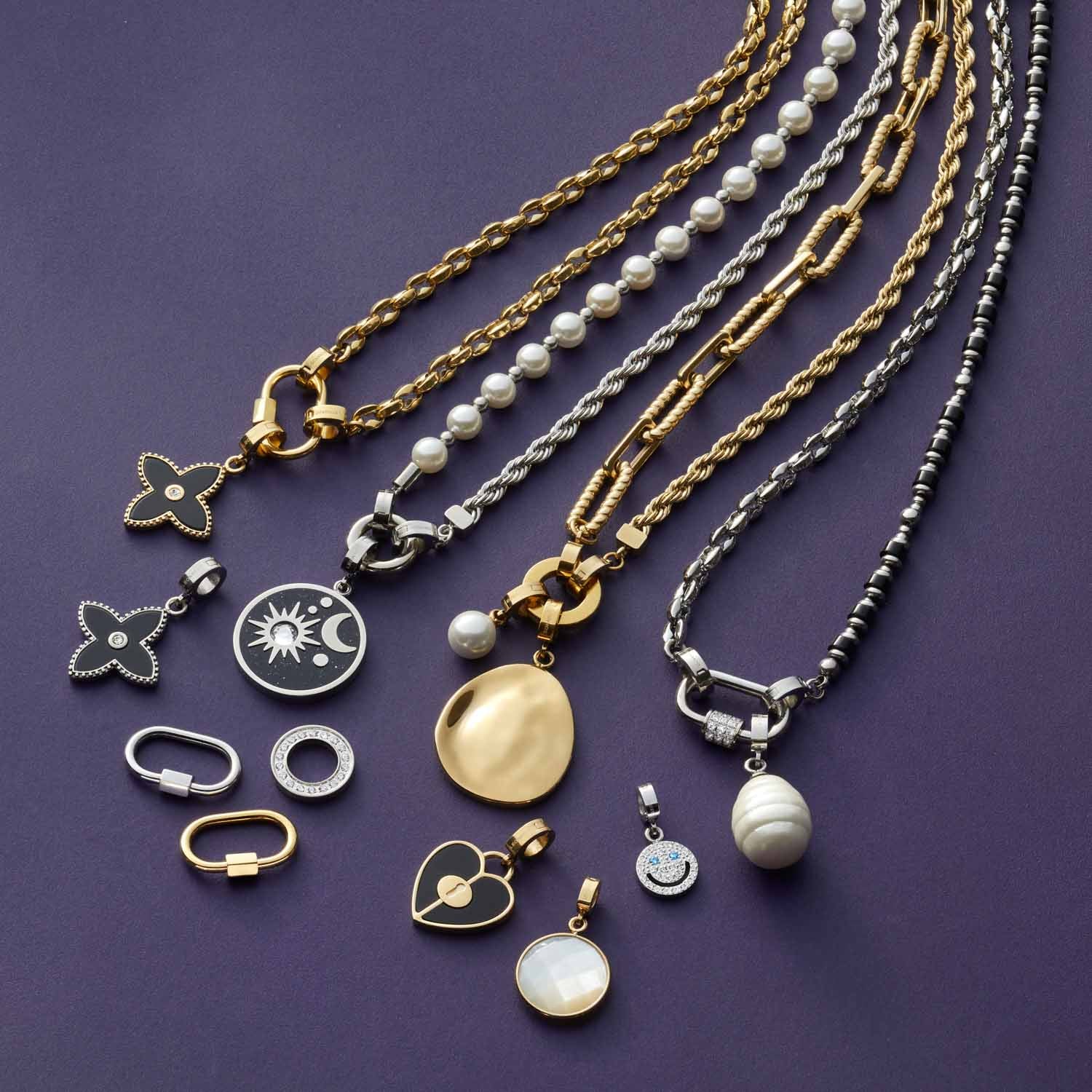 Anhänger COCO gold Clip & Mix