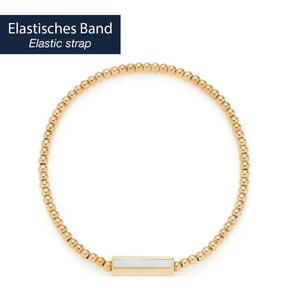 Armband PILEA gold mit persönlicher Gravur