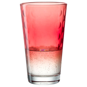 Trinkglas OPTIC 540 ml rot 4er Set