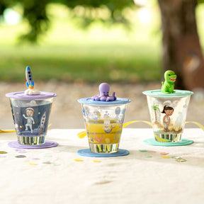 Trinkset BAMBINI AVVENTURA 3-teilig 215 ml Dino