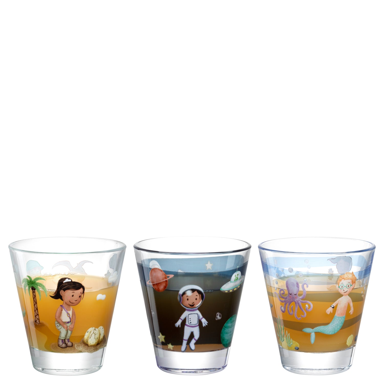 Trinkglas BAMBINI AVVENTURA 215 ml 6er-Set