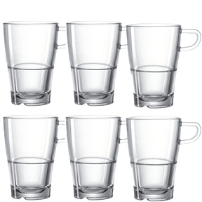 Glastasse SENSO 350 ml stapelbar 6er-Set