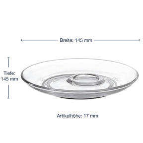 Untertasse SENSO 15 cm 6er-Set