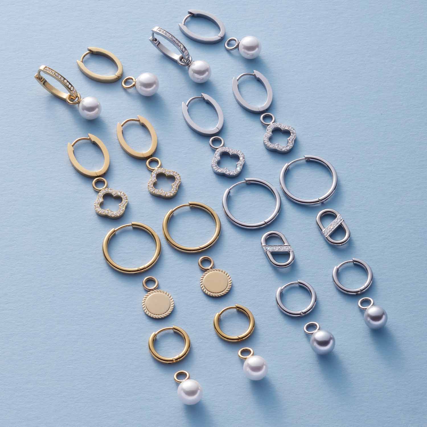 Set/2 Anhänger NAREA Beauty`s silber