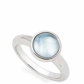 Ring BEA 17 grau blau