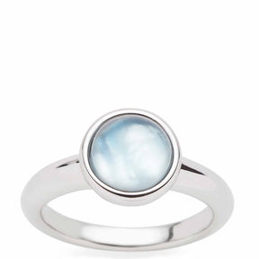 Ring BEA 17 grau blau