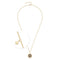 Halskette BIELLA 70 cm gold