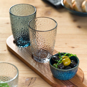 Trinkglas MATERA 340ml blau 4er-Set