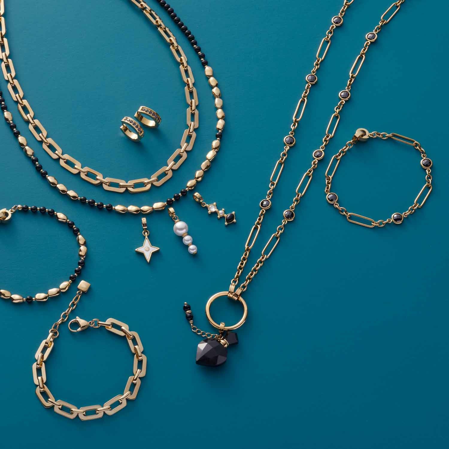 Armband DELICA gold Clip & Mix