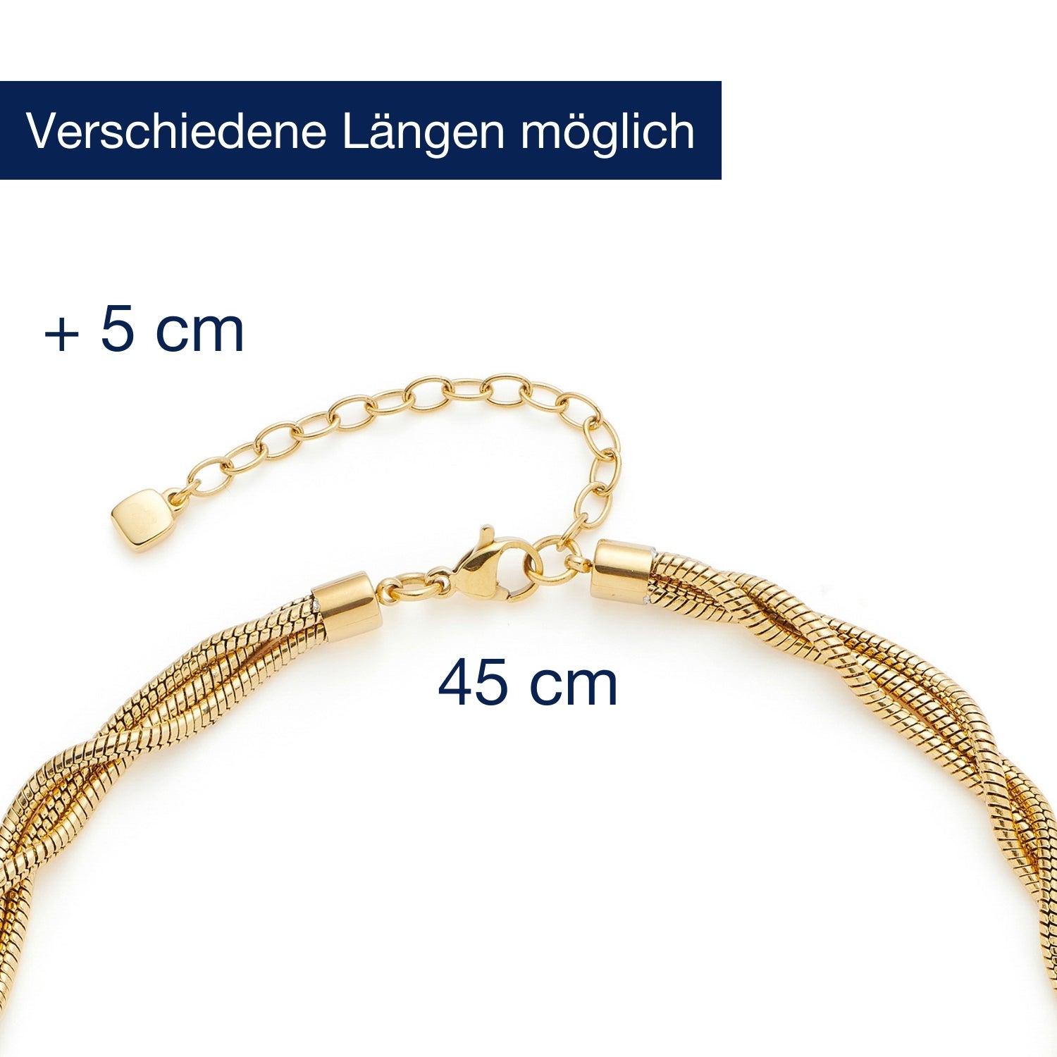 Halskette SUE 45 cm gold