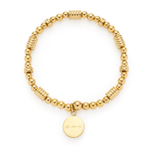 Stretch Armband ELISABETH gold