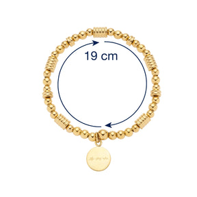 Stretch Armband ELISABETH gold