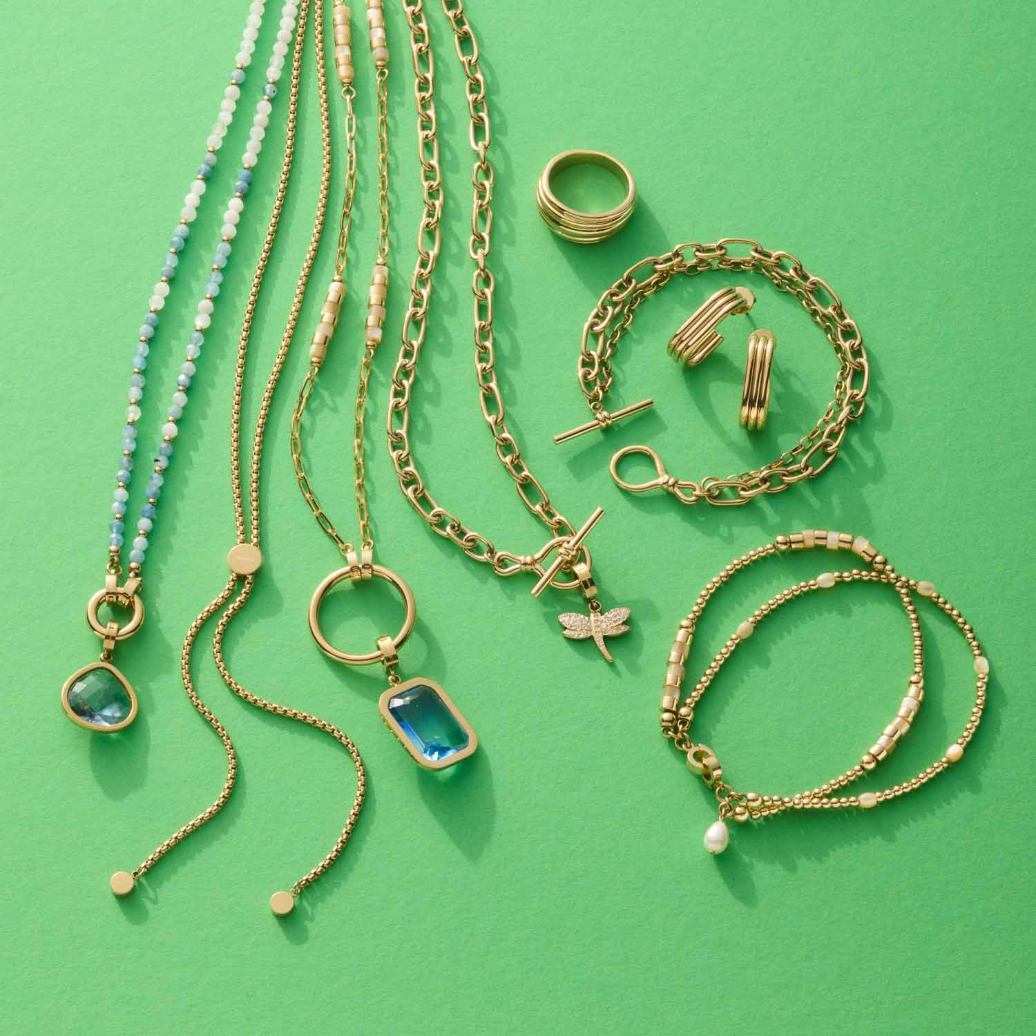Armband CARONNA gold Clip & Mix