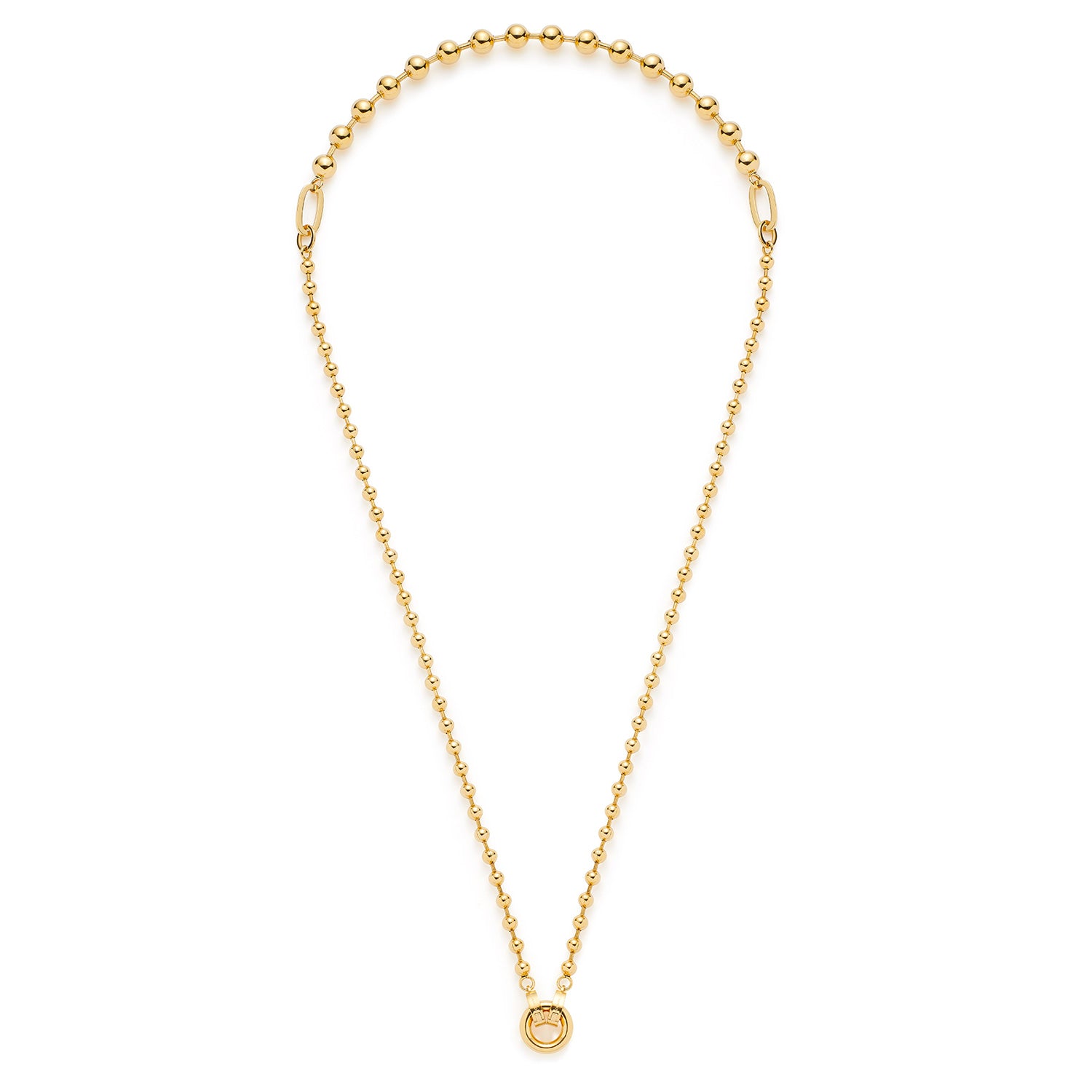Halskette DOTTY 60 cm gold Clip & Mix