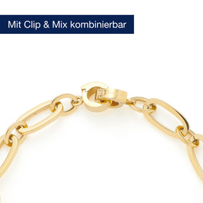 Armband DOTTY gold Clip & Mix