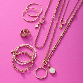 Armband DOTTY gold Clip & Mix